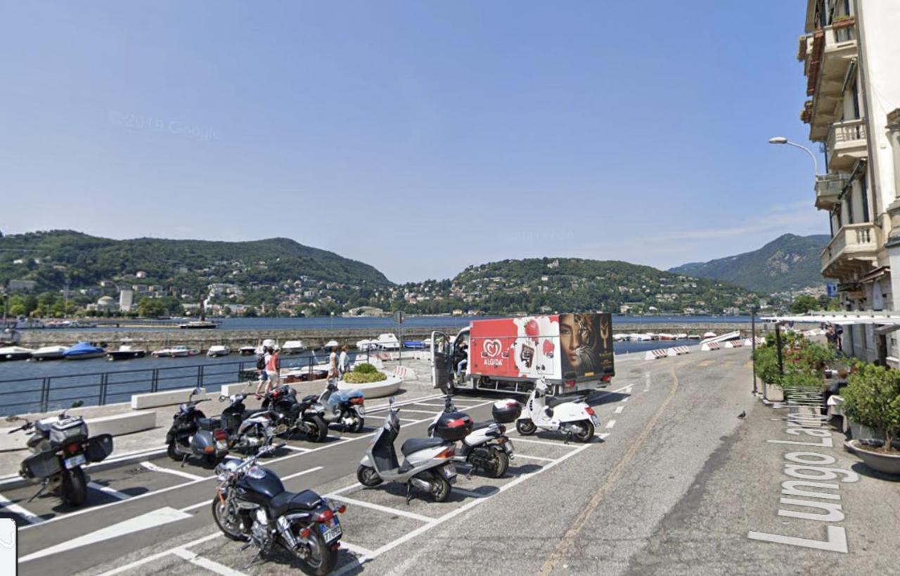 Appartamento Esclusivo Fronte Lago, In Centro A Como Con Garage Extérieur photo